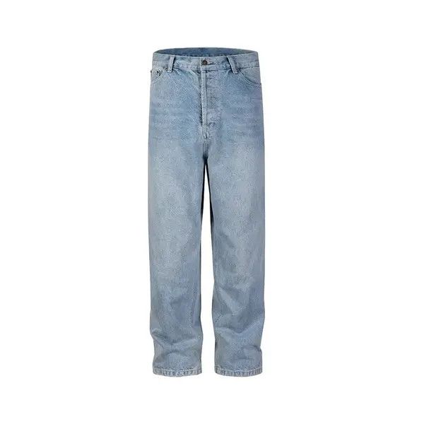 Japanese Brand Wakiko x Junko Washed Blue Baggy Jeans Pants Oversized y2k Size US 34 / EU 50 - 4 Thumbnail