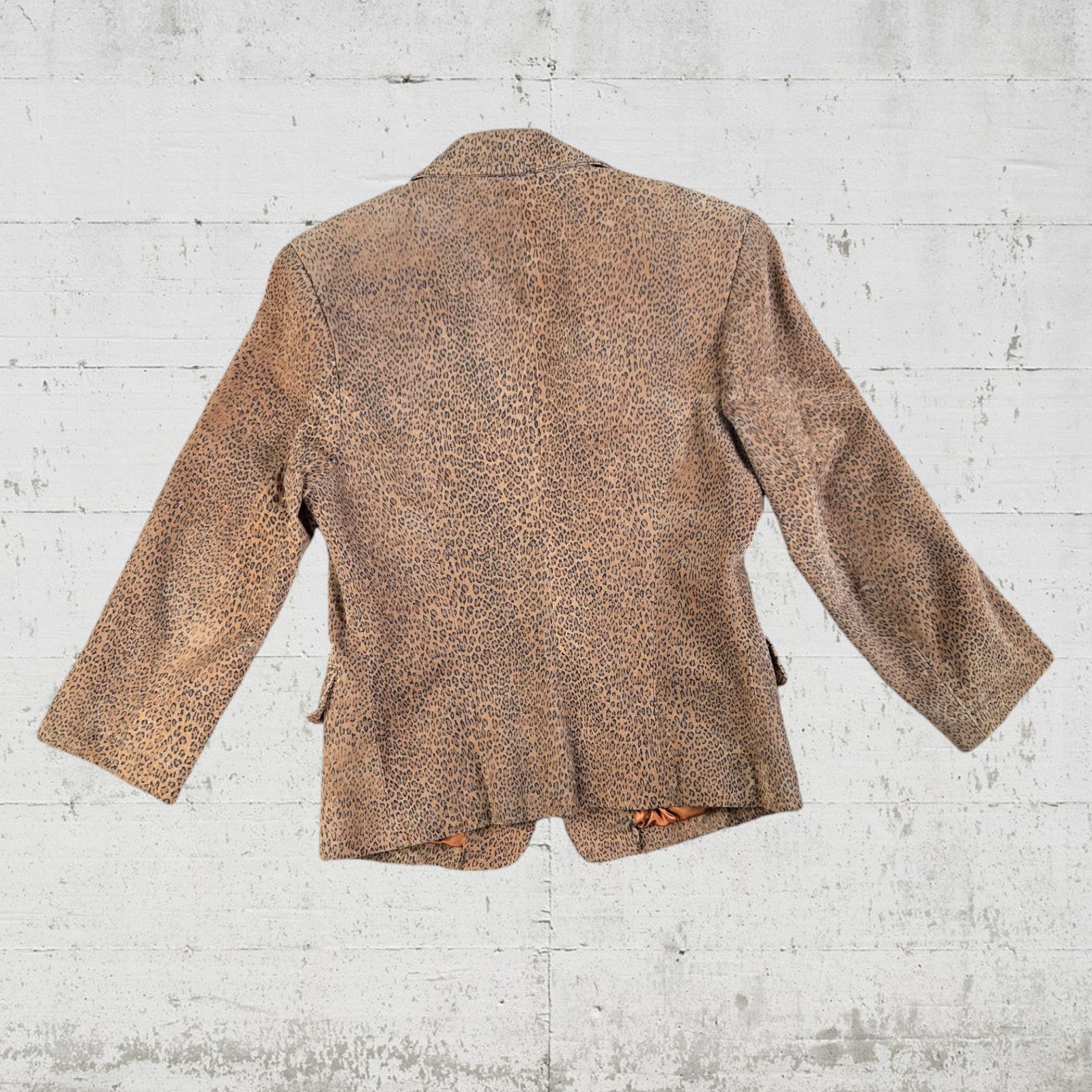 Vintage Vintage Animal Print Maximal Leather Jacket Size Small Size S / US 4 / IT 40 - 8 Thumbnail