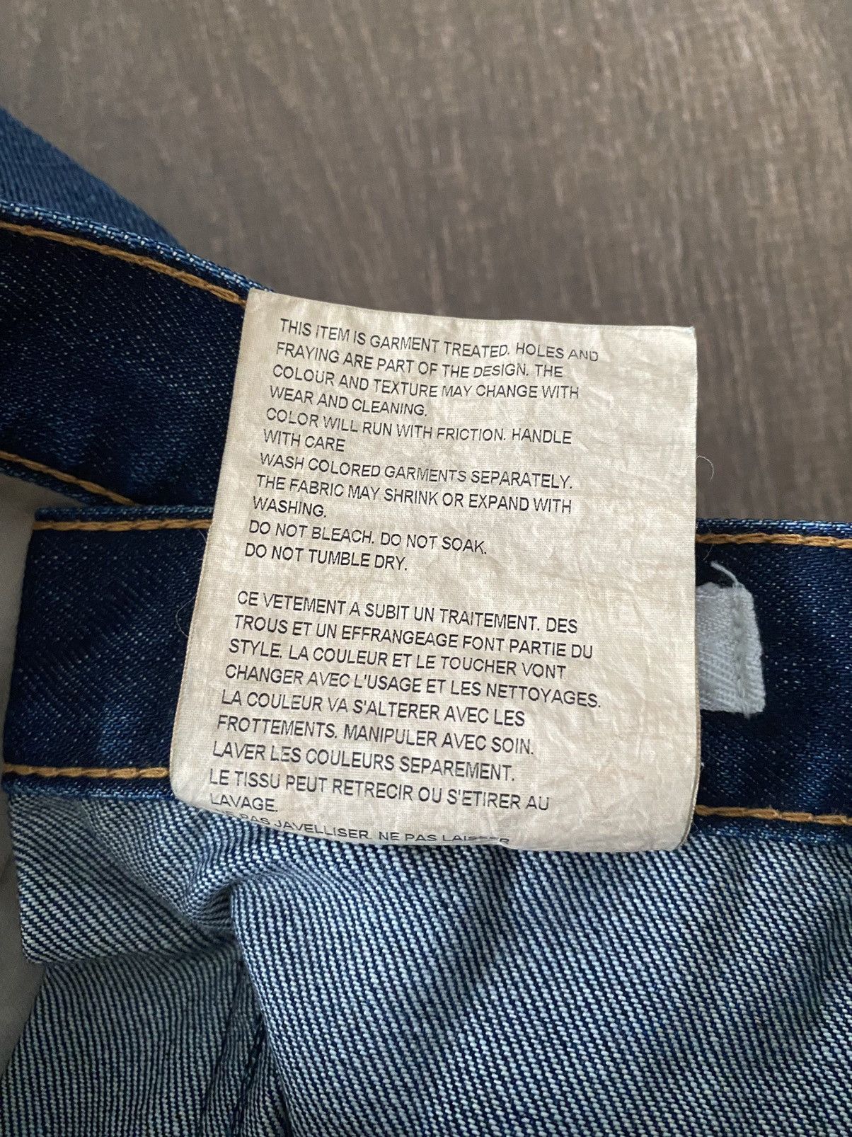 Junya Watanabe SS05 Junya Watanabe reconstructed skirt Size 24" / US 00 / IT 34 - 7 Thumbnail