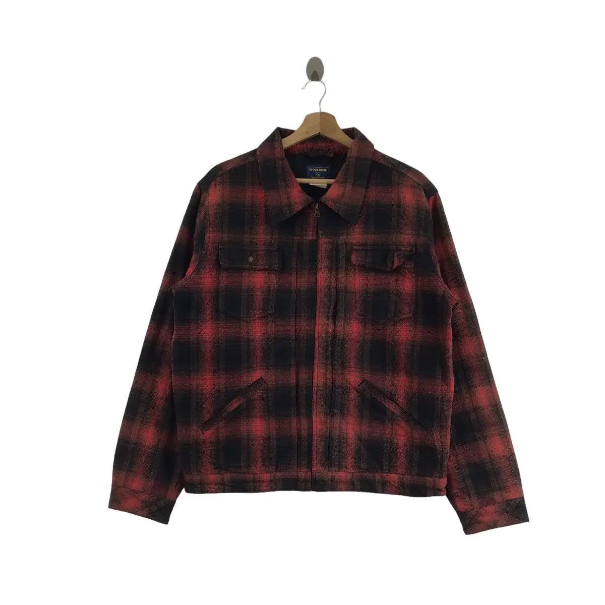 Vtg WOOLRICH WOOLEN MILLS Tartan Western Plaids Checks