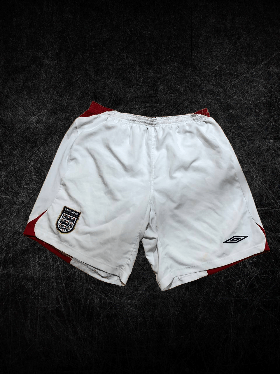 Umbro ENGLAND HOME FOOTBALL SOCCER SHORTS UMBRO Size US 38 / EU 54 - 1 Thumbnail