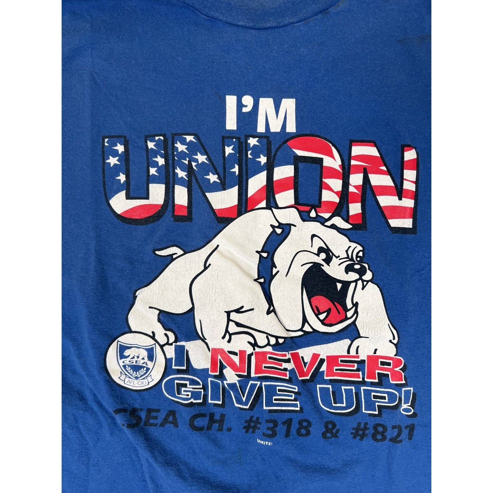 Other Vintage Y2K Union Shirt CSEA River Dogs Size XL California S Size US XL / EU 56 / 4 - 2 Thumbnail