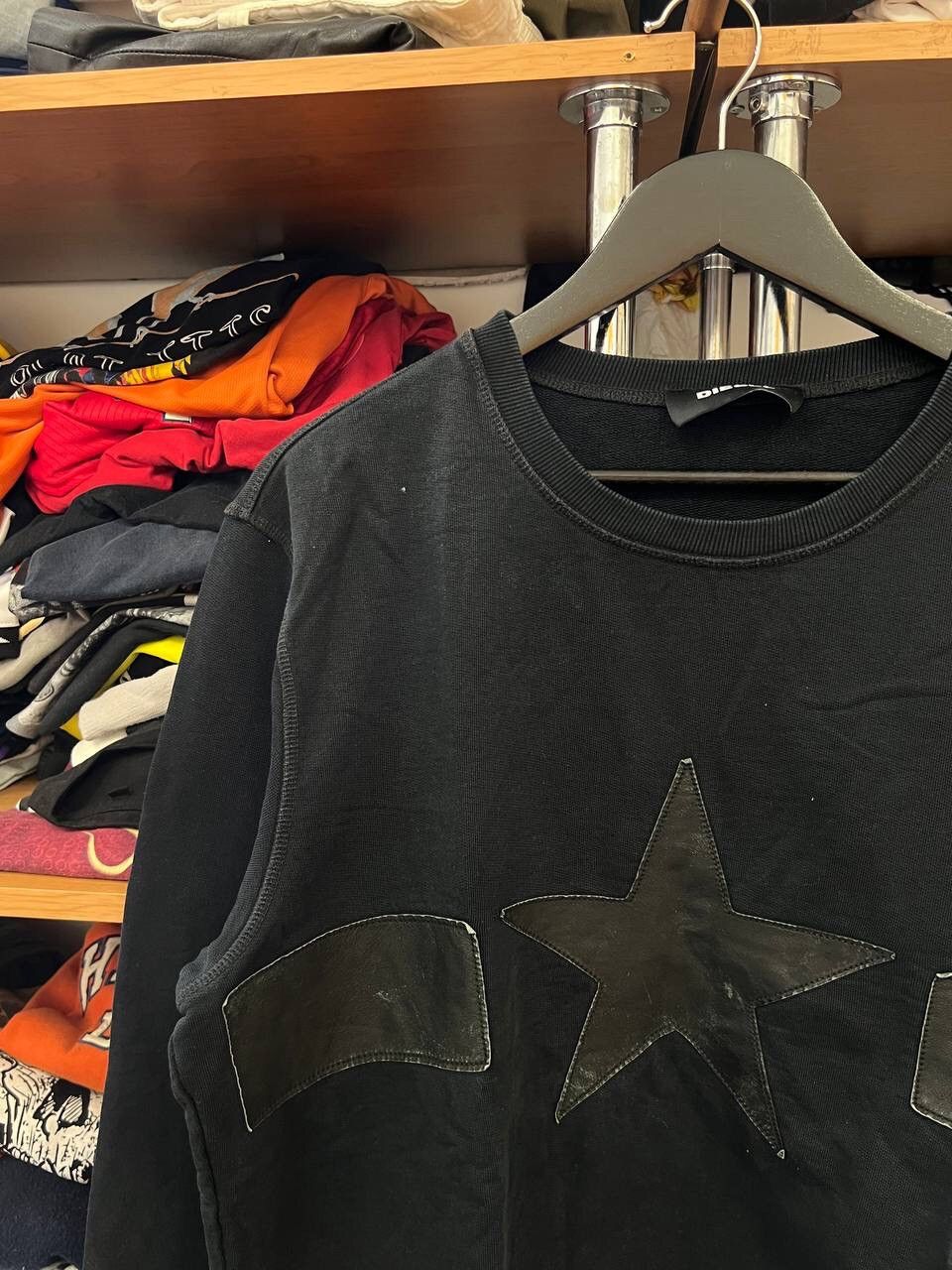 Diesel Vintage Diesel Sweatshirt Big Logo Pullover Streetwear Y2K Size US L / EU 52-54 / 3 - 2 Thumbnail