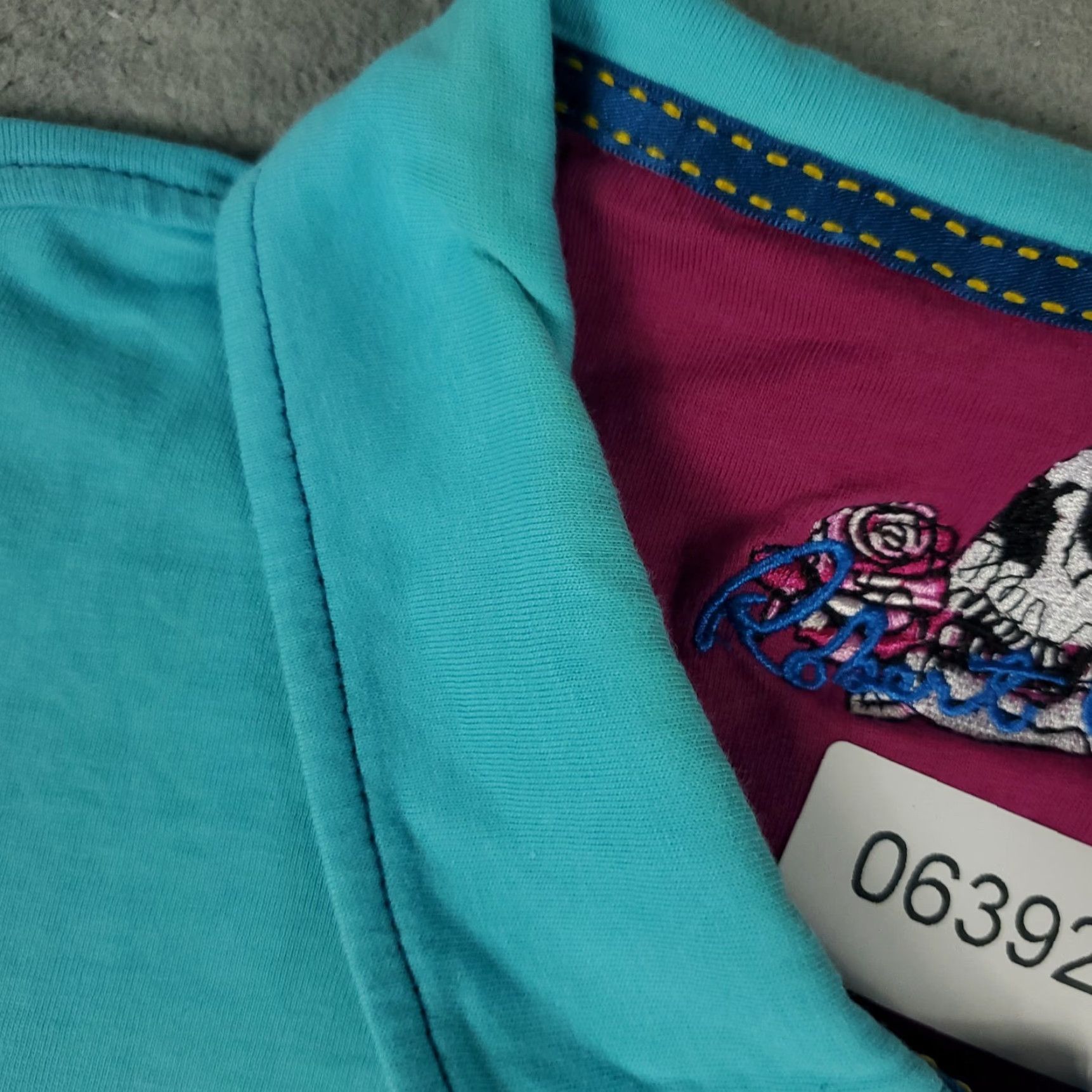 Robert Graham Robert Graham Polo Shirt Men Medium Blue Solid Short Sleeve Button Collared Classic American 90s Style Mens Polo Shirt Size US M / EU 48-50 / 2 - 3 Thumbnail