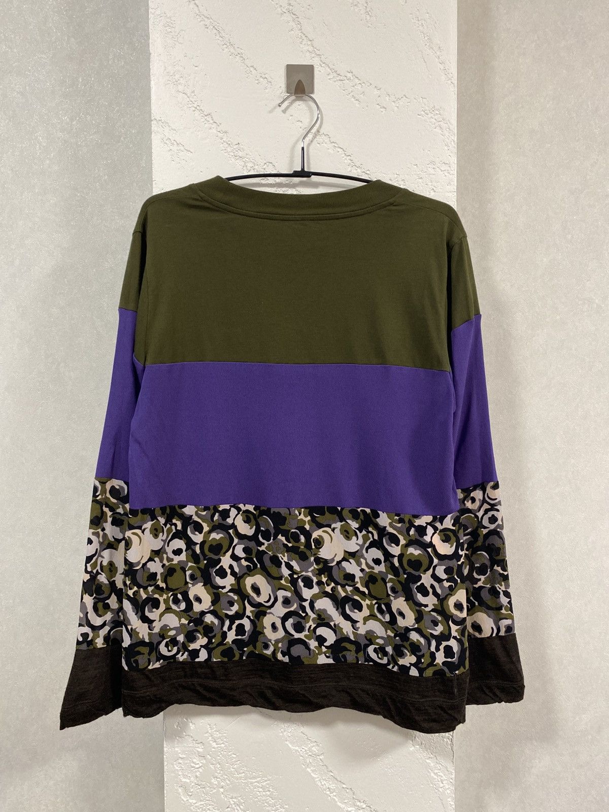 Marni Marni Colour Block Panelled Long Sleeve T-shirt RRP 350$ Size M / US 6-8 / IT 42-44 - 10 Thumbnail
