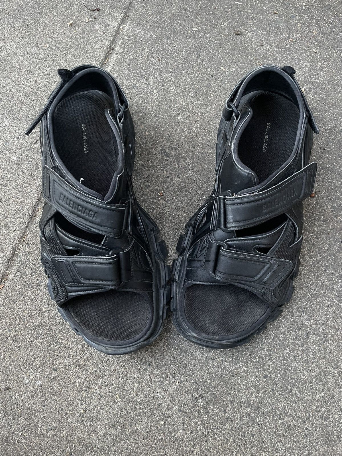 Balenciaga Balenciaga track sandals | Grailed Balenciaga Balenciaga track sandals | Grailed