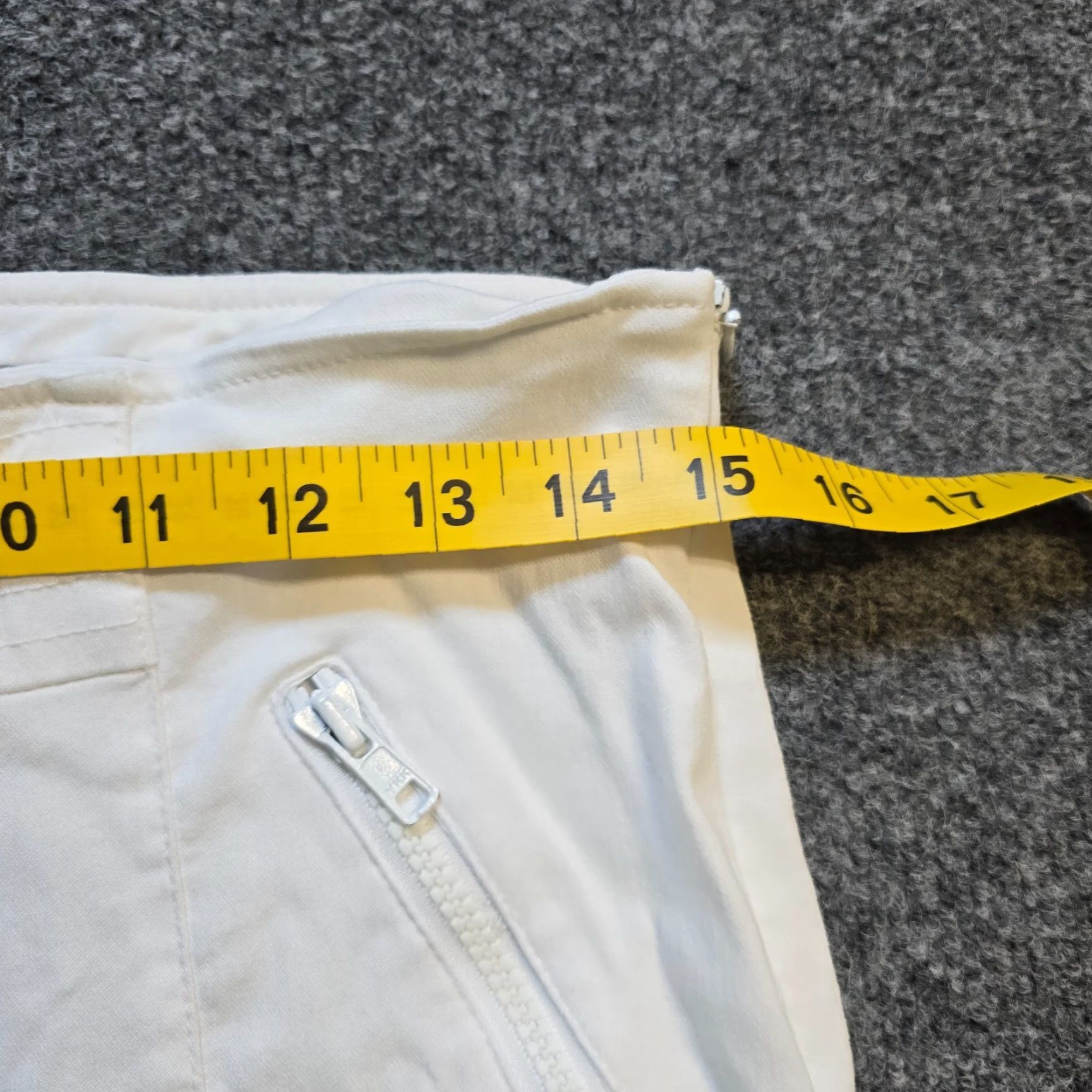 Joseph Ribkoff Joseph Ribkoff Pants Womens Size 8 White Stretch Flare Pockets Casual Capsule Holiday Summer Capsule Size 30" / US 8 / IT 44 - 6 Thumbnail