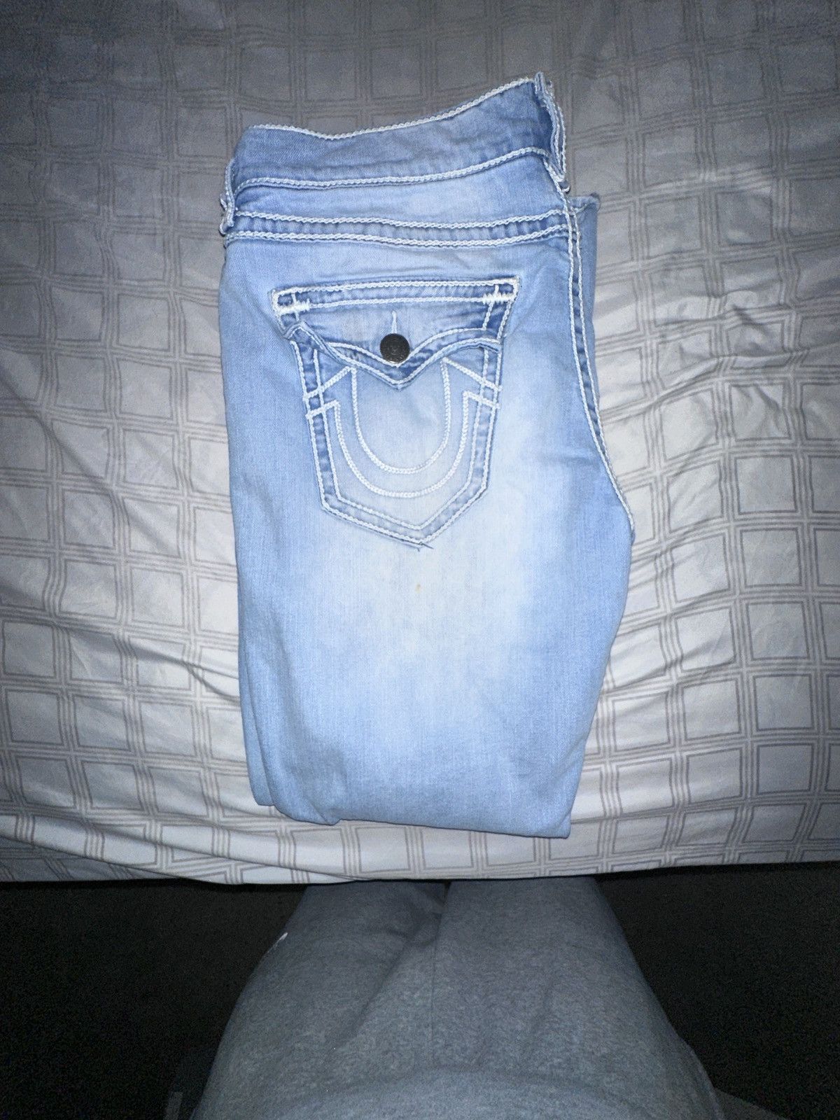 True Religion True Religion Ricky Relaxed Straight Size US 38 / EU 54 - 3 Thumbnail