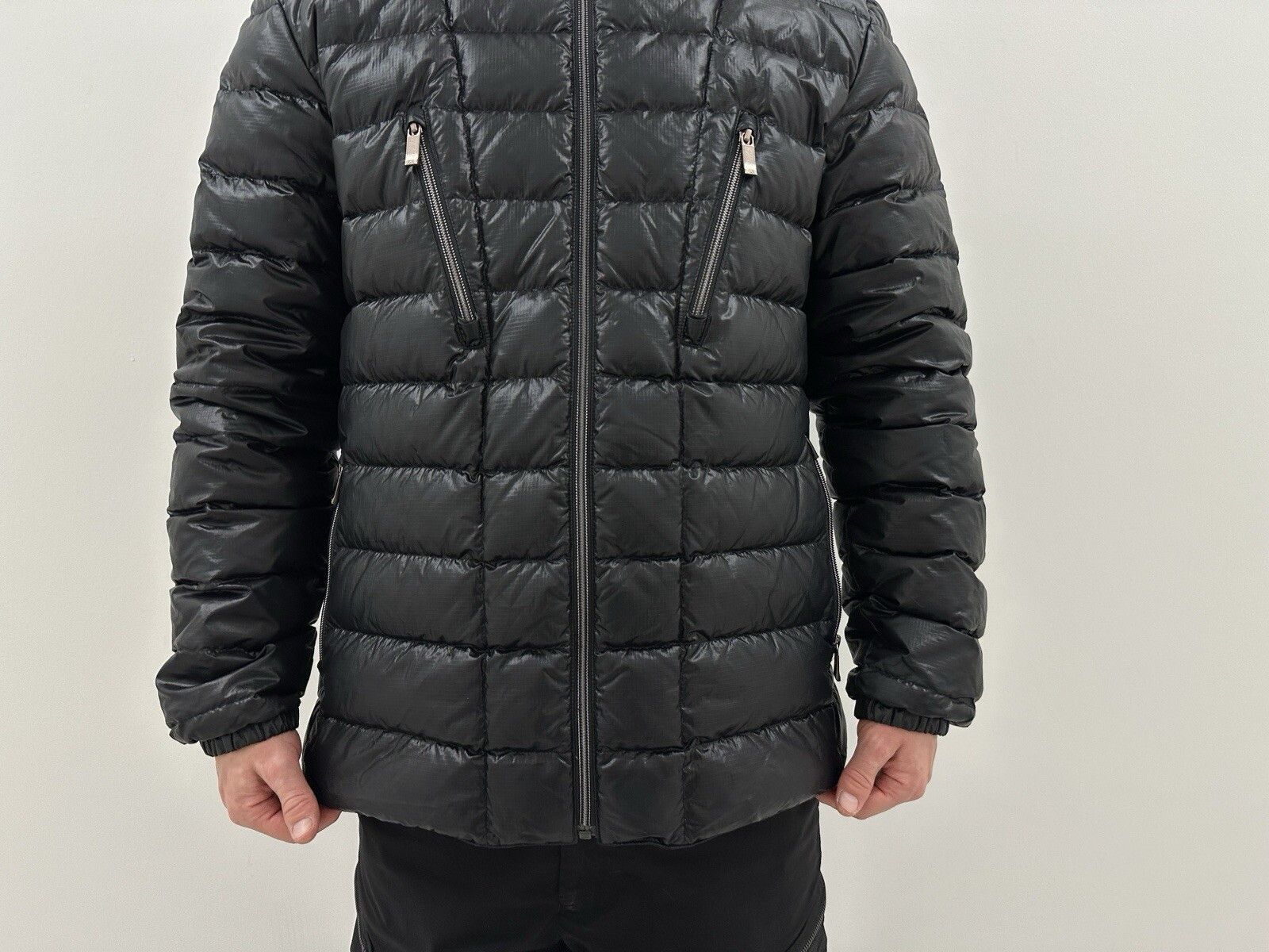 Ermenegildo Zegna Zegna Sport Navy Blue Down Puffer Men Jacket Coat Nylon Size US L / EU 52-54 / 3 - 6 Thumbnail