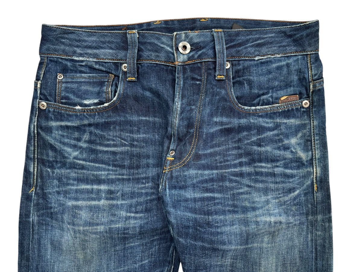 G-Star 💸LASTDROP💸 Vtg G-Star Raw Jeans Distressed Clawmark Denim Size US 30 / EU 46 - 3 Thumbnail