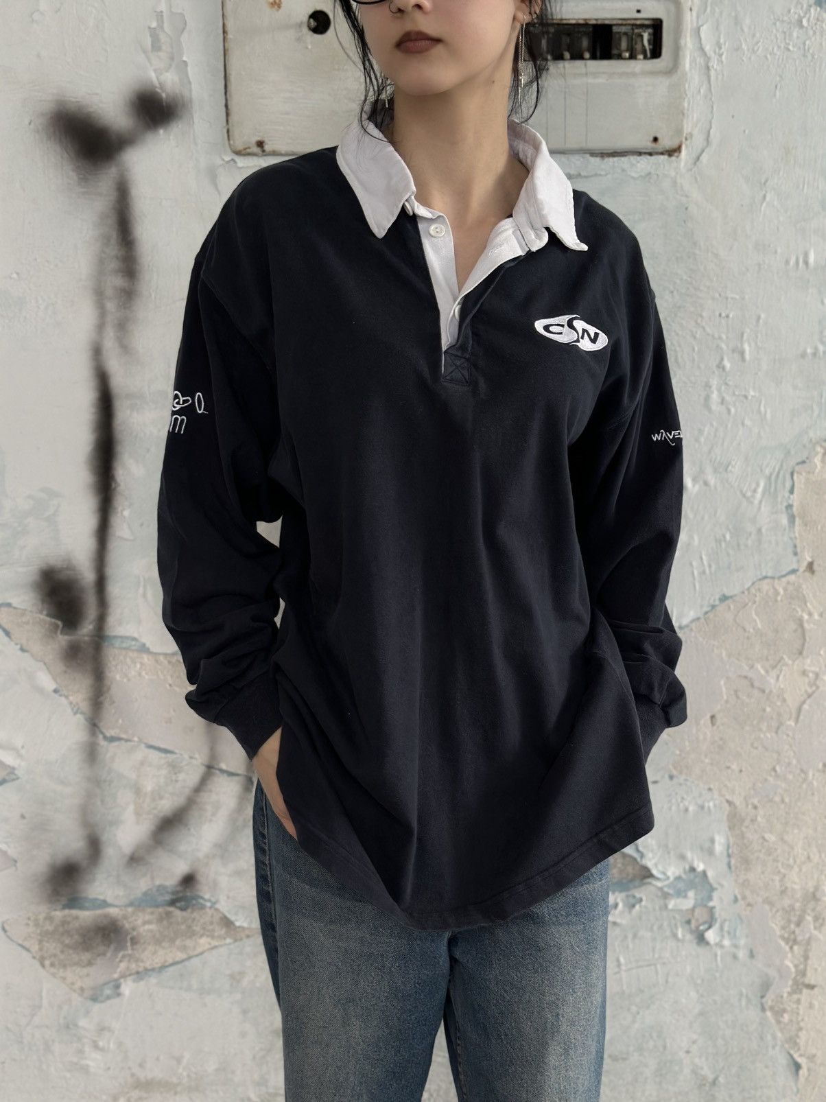 Sterling Ruby VTG Mans Island Life Rugby Size L 90s USA Hype Staff Pick Size US L / EU 52-54 / 3 - 2 Thumbnail