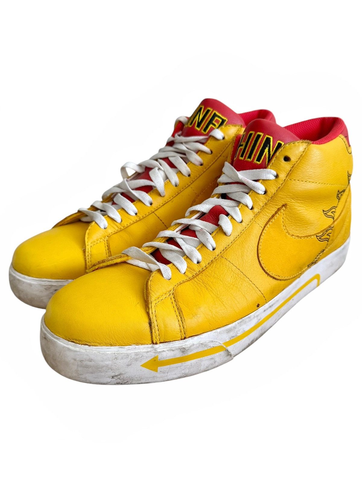 Nike 2008 Michael Lau China BMX Beijing Blazer Size US 12 / EU 45 - 1 Thumbnail