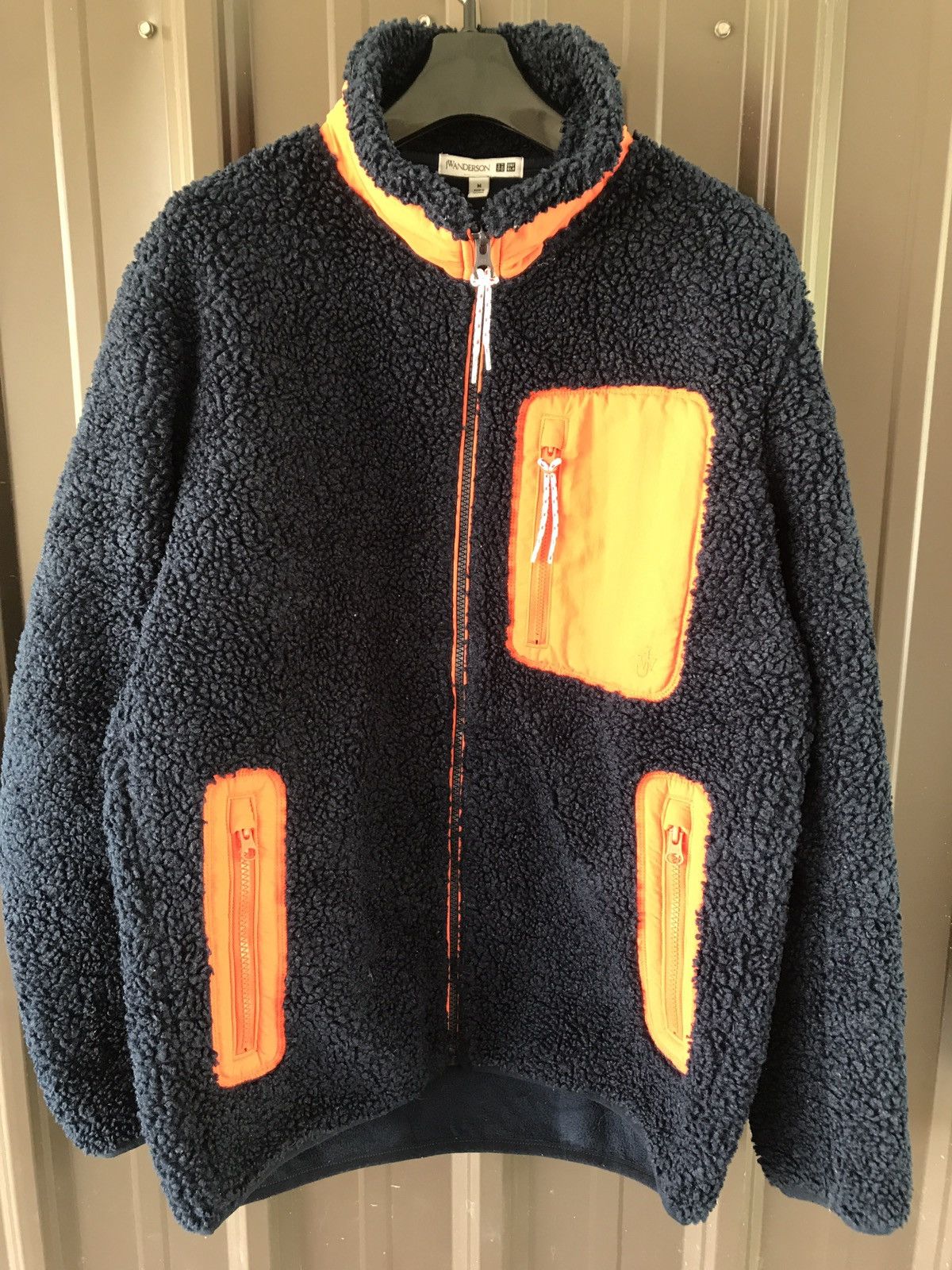 JW Anderson × Japanese Brand × Uniqlo Limited JW ANDERSON x UNIQLO Sherpa Fleece Jacket Size US M / EU 48-50 / 2 - 4 Thumbnail