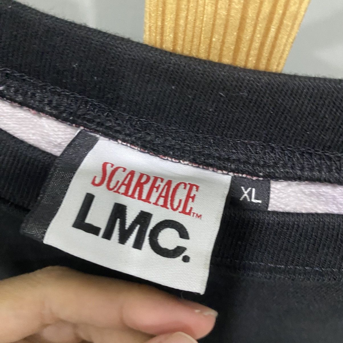 Japanese Brand LMC x Scarface The World Is Yours Back Graphic Sweatshirt Size US XL / EU 56 / 4 - 8 Thumbnail