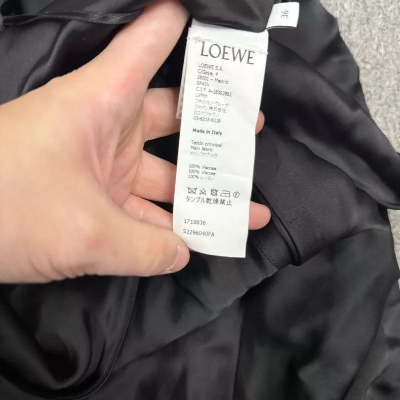 Loewe LOEWE Black sleeveless strapless dress Size XS / US 0-2 / IT 36-38 - 4 Thumbnail