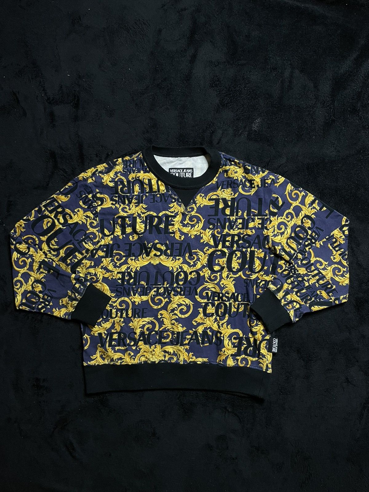 Versace Versace Couture Sweatshirt Unisex y2k Size M Size US M / EU 48-50 / 2 - 1 Thumbnail