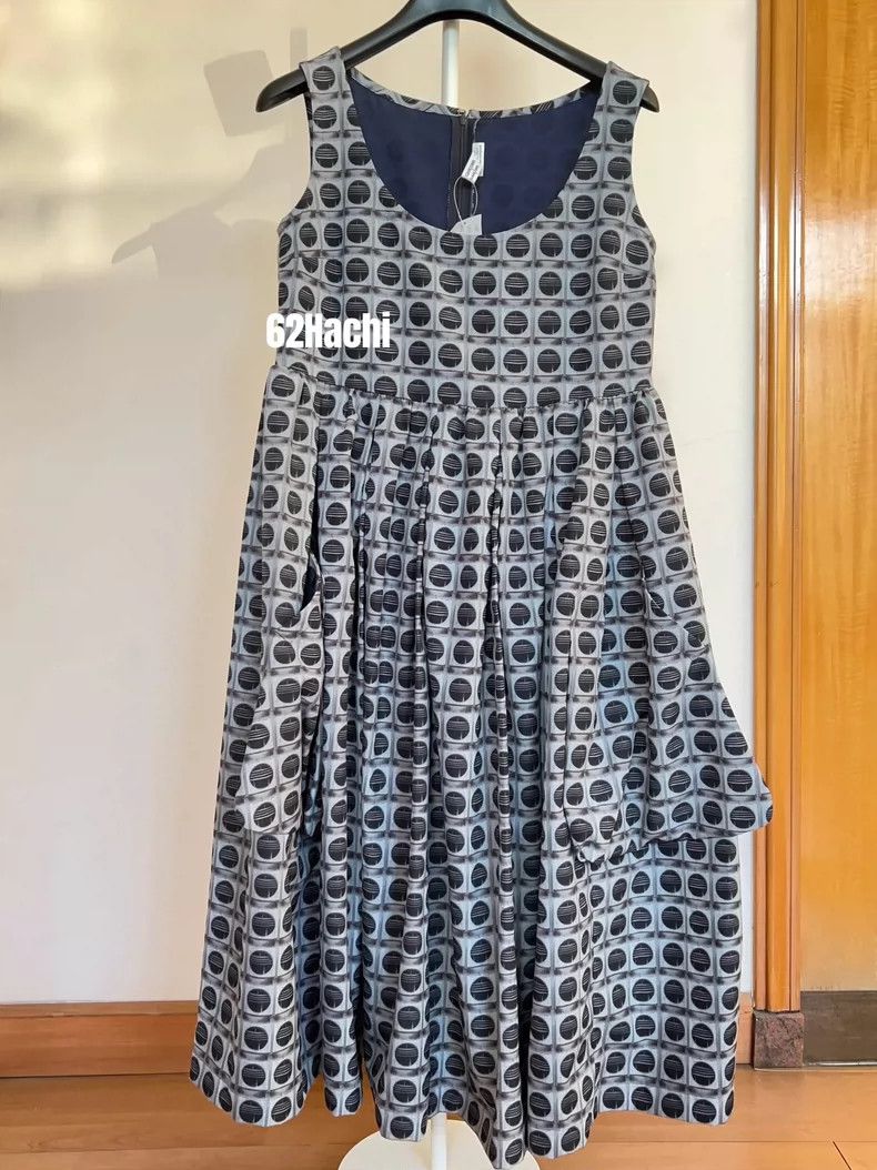 Comme des Garcons Comme Des Garcons Polka-dot grey dress sundress Size M / US 6-8 / IT 42-44 - 4 Thumbnail