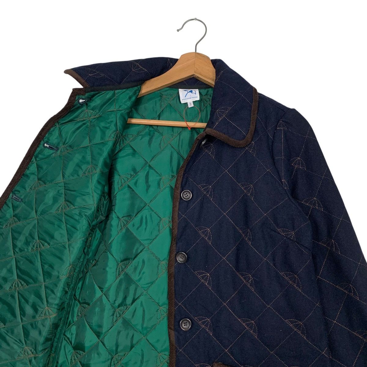 Japanese Brand Vintage ARNOLD PALMER TIMELESS Quilted Jacket #2731-C123 Size S / US 4 / IT 40 - 10 Thumbnail