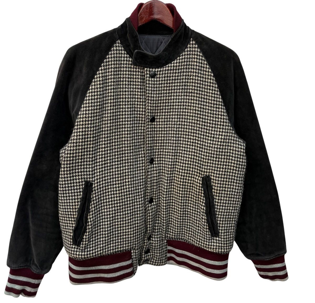 PPFM Vintage Y2K PPFM Japan Wool Varsity Jacket Size US S / EU 44-46 / 1 - 2 Thumbnail