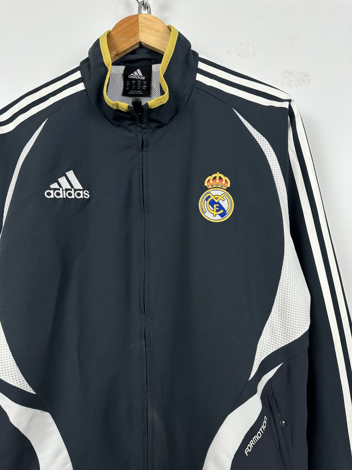 Adidas 2006/07 Adidas Real Madrid Presentation Formation Jacket Size US S / EU 44-46 / 1 - 6 Thumbnail