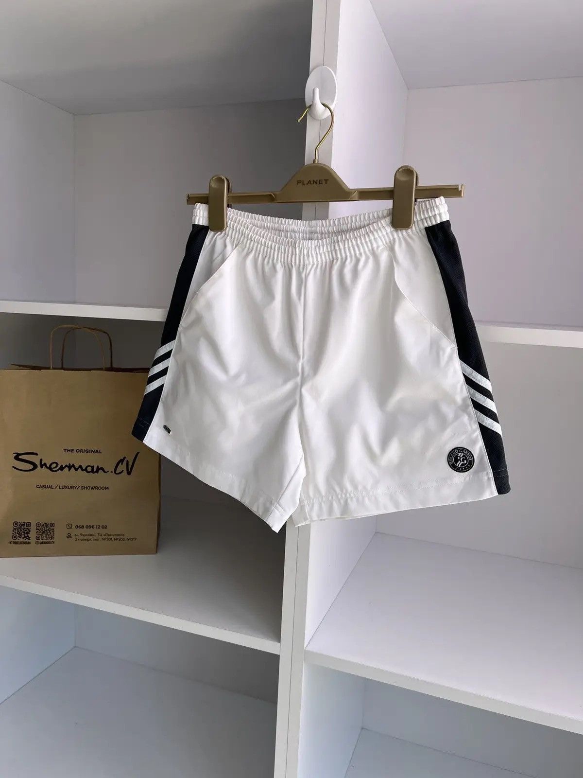 Adidas × Vintage Vintage Adidas Roland Garros Paris Shorts Size US 30 / EU 46 - 2 Thumbnail
