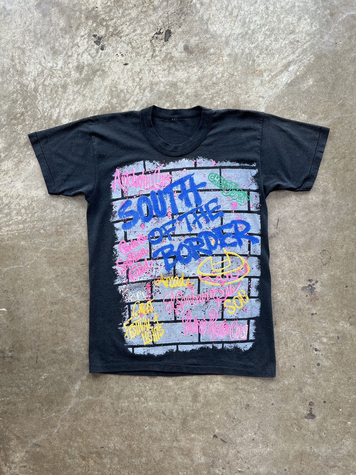 Vintage Vintage South of the Border Mexico Single Stitch Tee Medium Size US M / EU 48-50 / 2 - 2 Thumbnail
