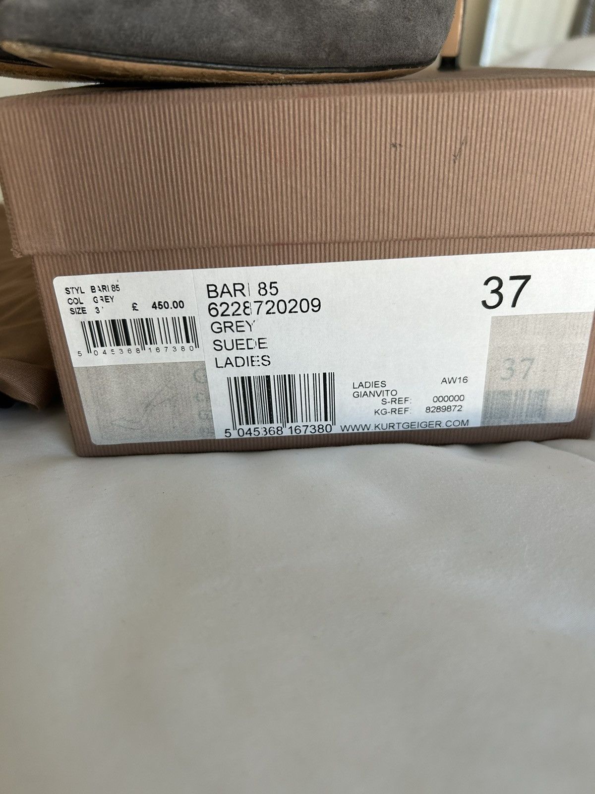 Gianvito Rossi Gianvito Rossi Gianvito 85 Suede Heels Size US 7 / IT 37 - 6 Thumbnail
