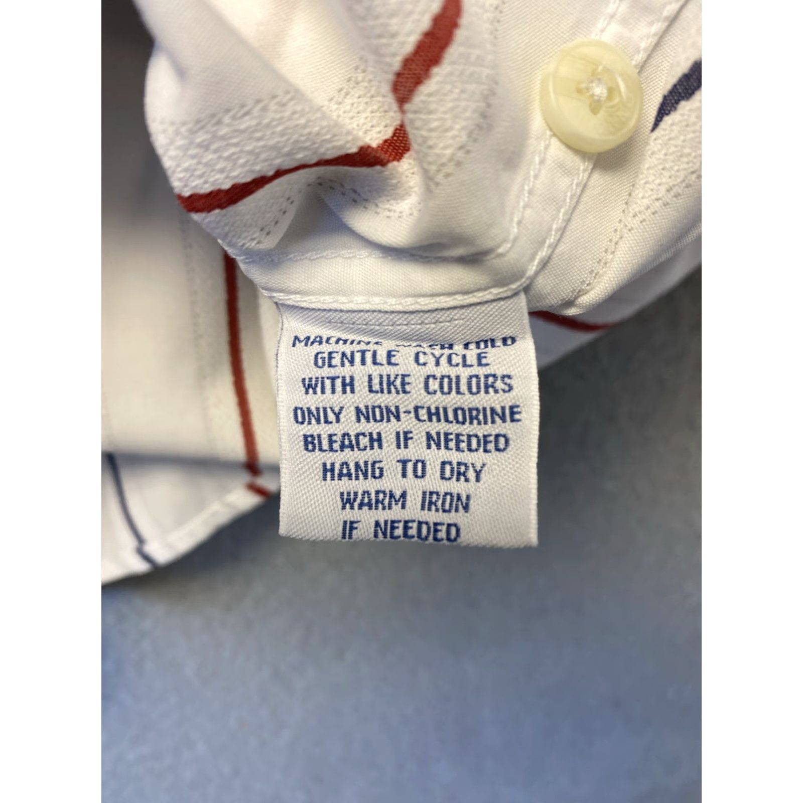 Faconnable VINTAGE Façonnable Men’s White Striped Cotton Button-Down Shirt L USA Casual Formal Size US L / EU 52-54 / 3 - 7 Thumbnail