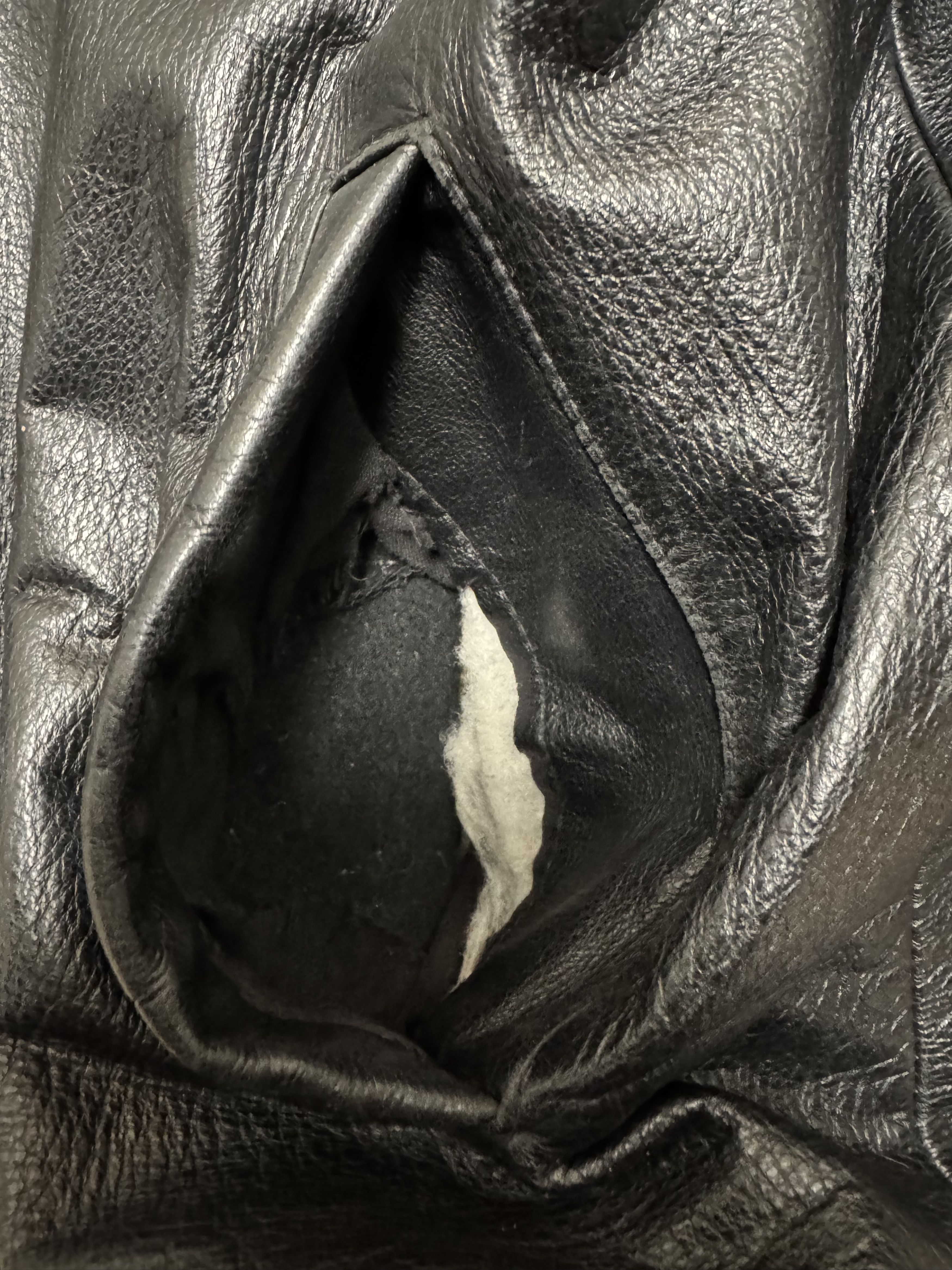 Dockers Dockers Leather Jacket Mens Mediumt Black Full Zip Size US M / EU 48-50 / 2 - 4 Thumbnail
