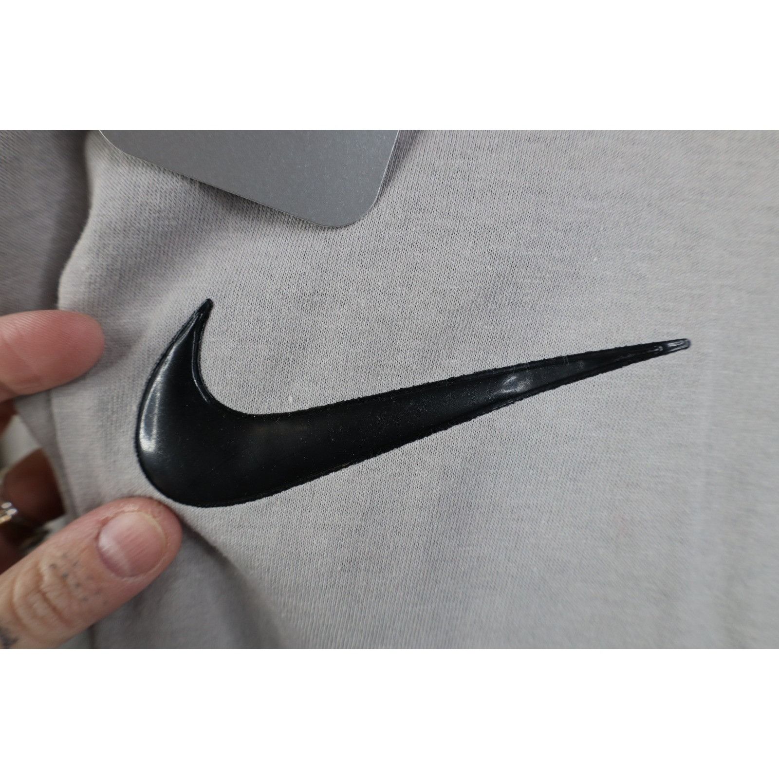 Nike Deadstock Vintage Nike Travis Scott Center Swoosh T-Shirt Size US L / EU 52-54 / 3 - 4 Thumbnail