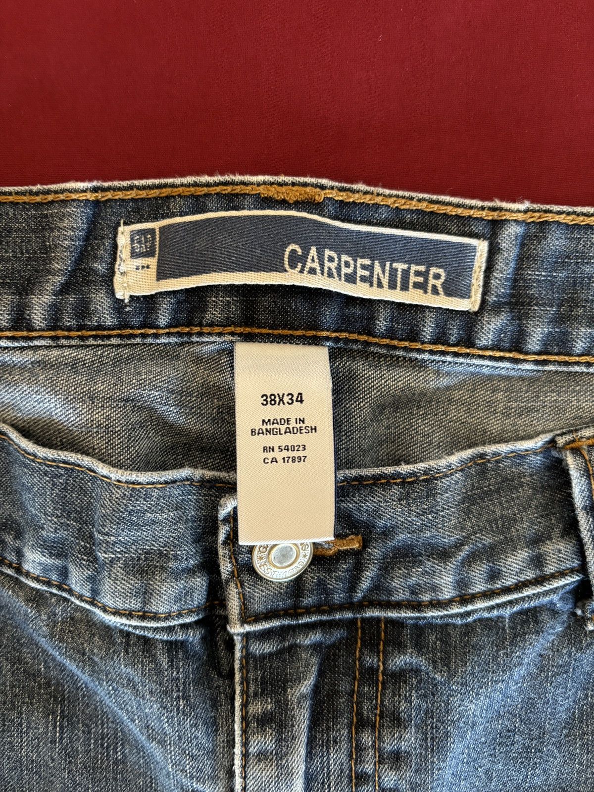 Gap Made in 2009 Gap distressed carpenter jeans Size US 38 / EU 54 - 3 Thumbnail