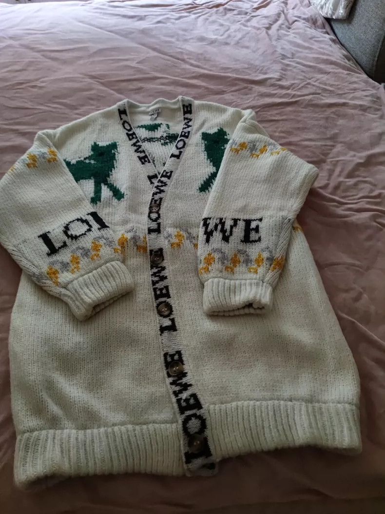 Loewe LOEWE woollen sweater Size L / US 10 / IT 46 - 1 Thumbnail