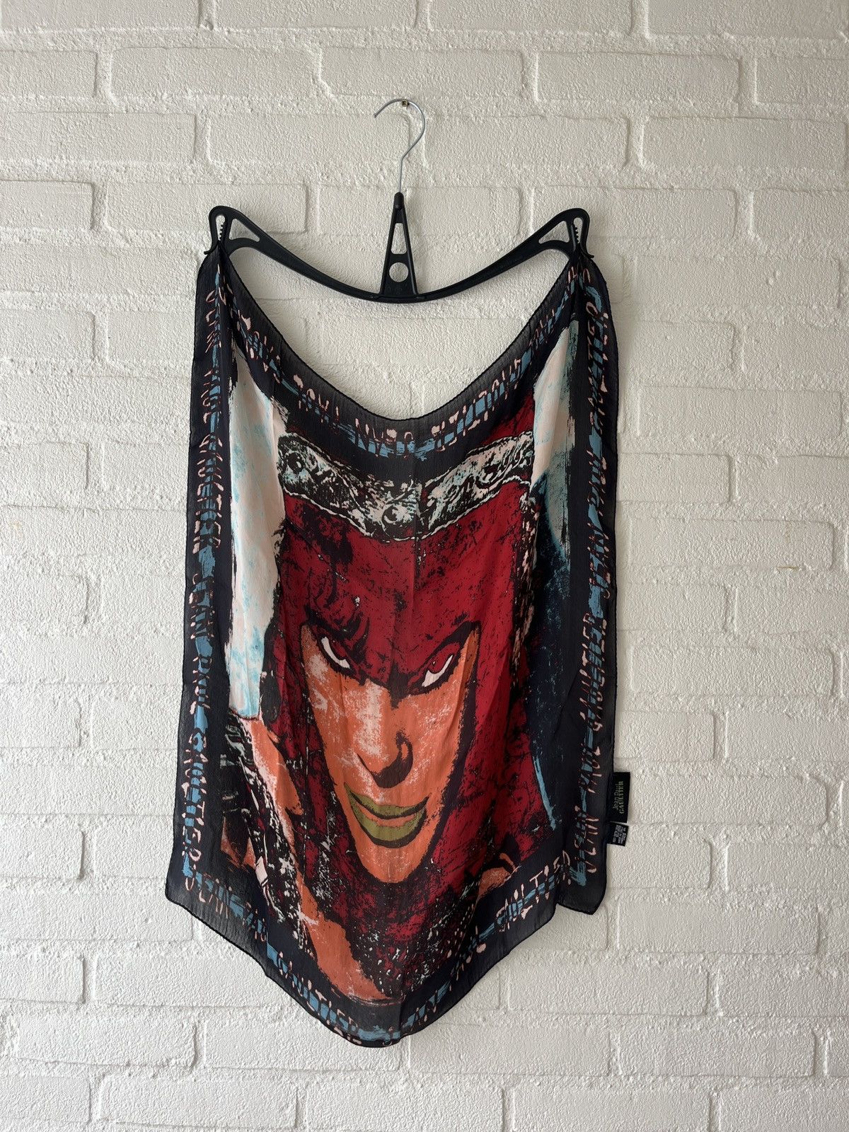 Jean Paul Gaultier Jean Paul Gaultier vinage silk scarf mesh y2k avant-garde Size ONE SIZE - 1 Thumbnail