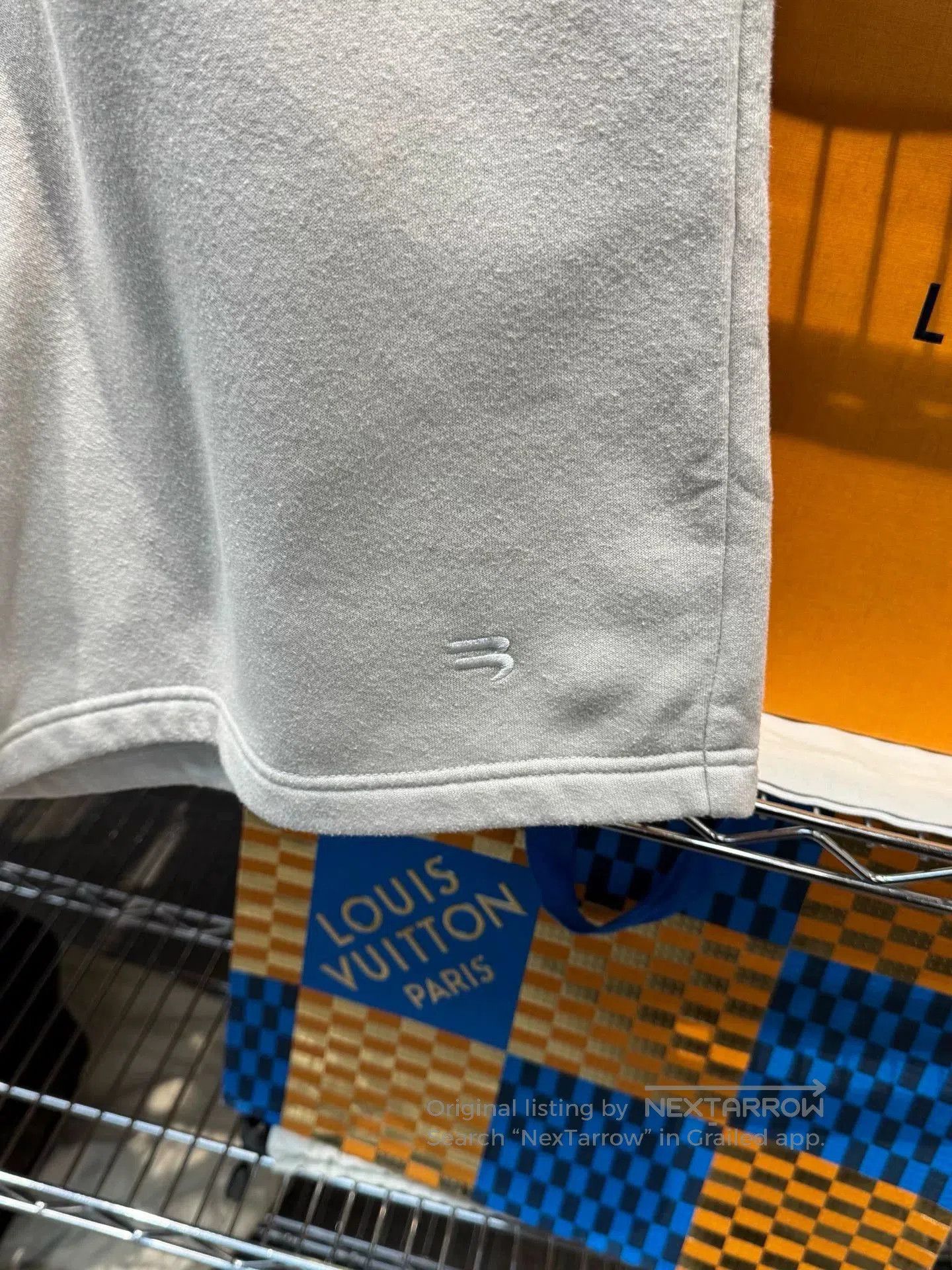 Balenciaga Balenciaga Double Hook Gray Shorts. Size US 32 / EU 48 - 3 Thumbnail