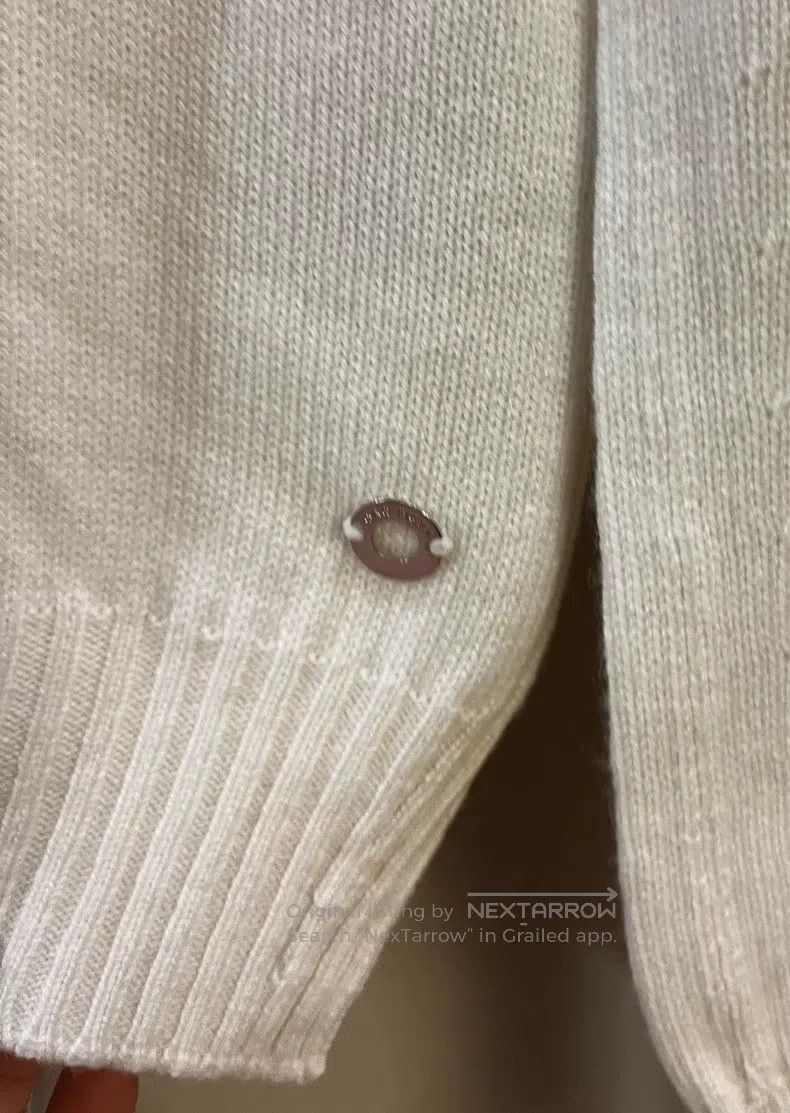 Loro Piana Loro Piana White Baby Cashmere Sweater Size XS / US 0-2 / IT 36-38 - 4 Thumbnail