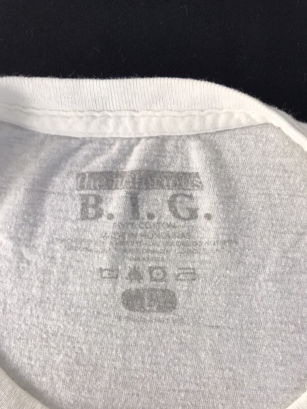 Rap Tees Notorious Big Biggie Small Rapper Spell Out Box Logo Tee Size US L / EU 52-54 / 3 - 5 Thumbnail