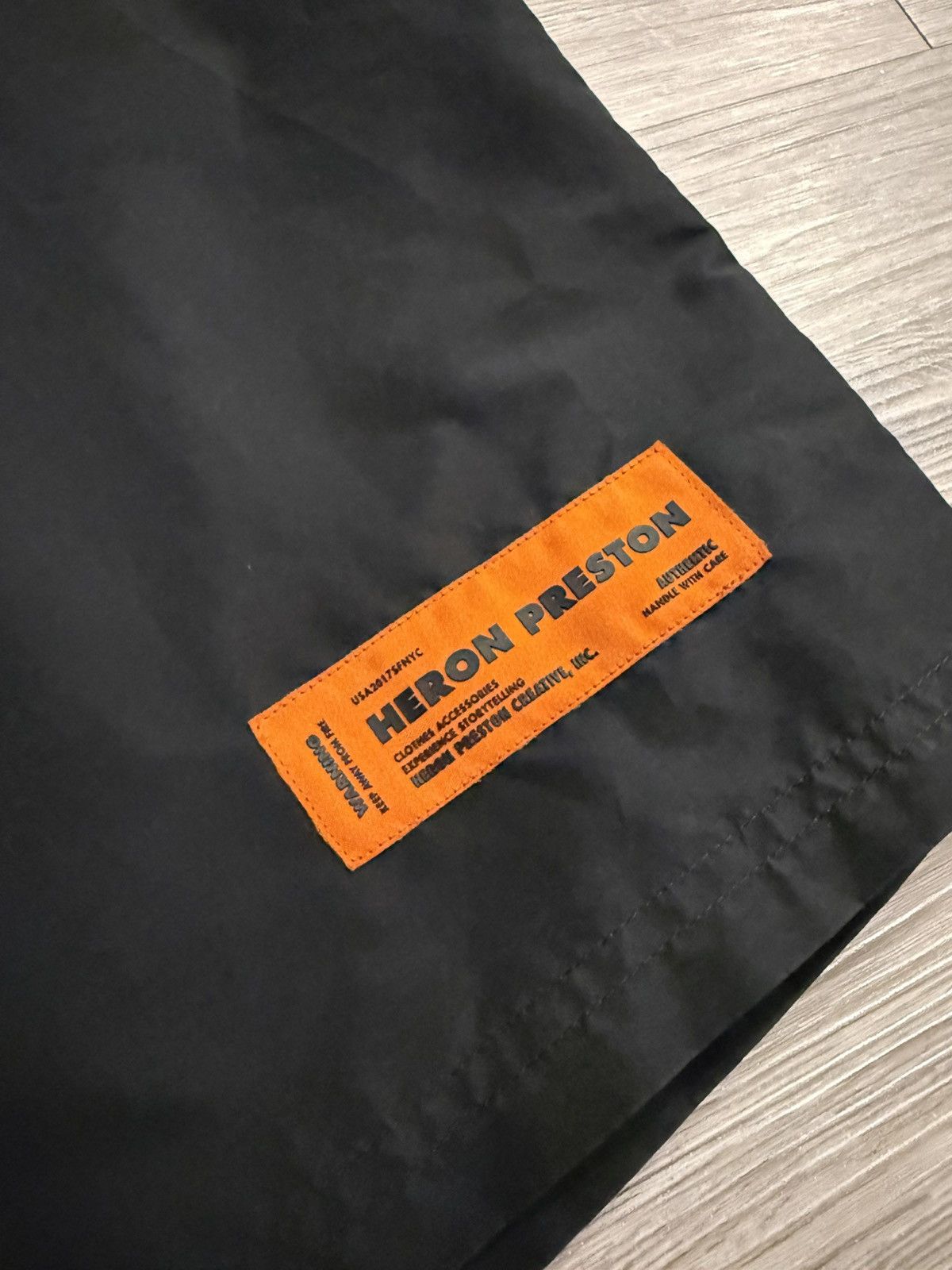 Heron Preston Heron Preston Quarter Zip Polo Size US L / EU 52-54 / 3 - 3 Thumbnail