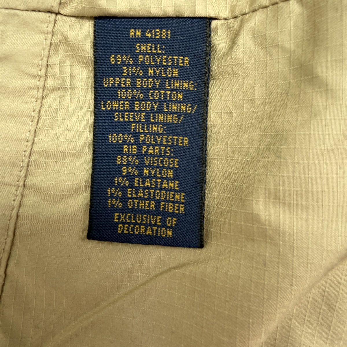 Polo Ralph Lauren POLO RALPH LAUREN WATER-REPELLENT BOMBER JACKET COAT CLASSIC Size US XXL / EU 58 / 5 - 7 Thumbnail