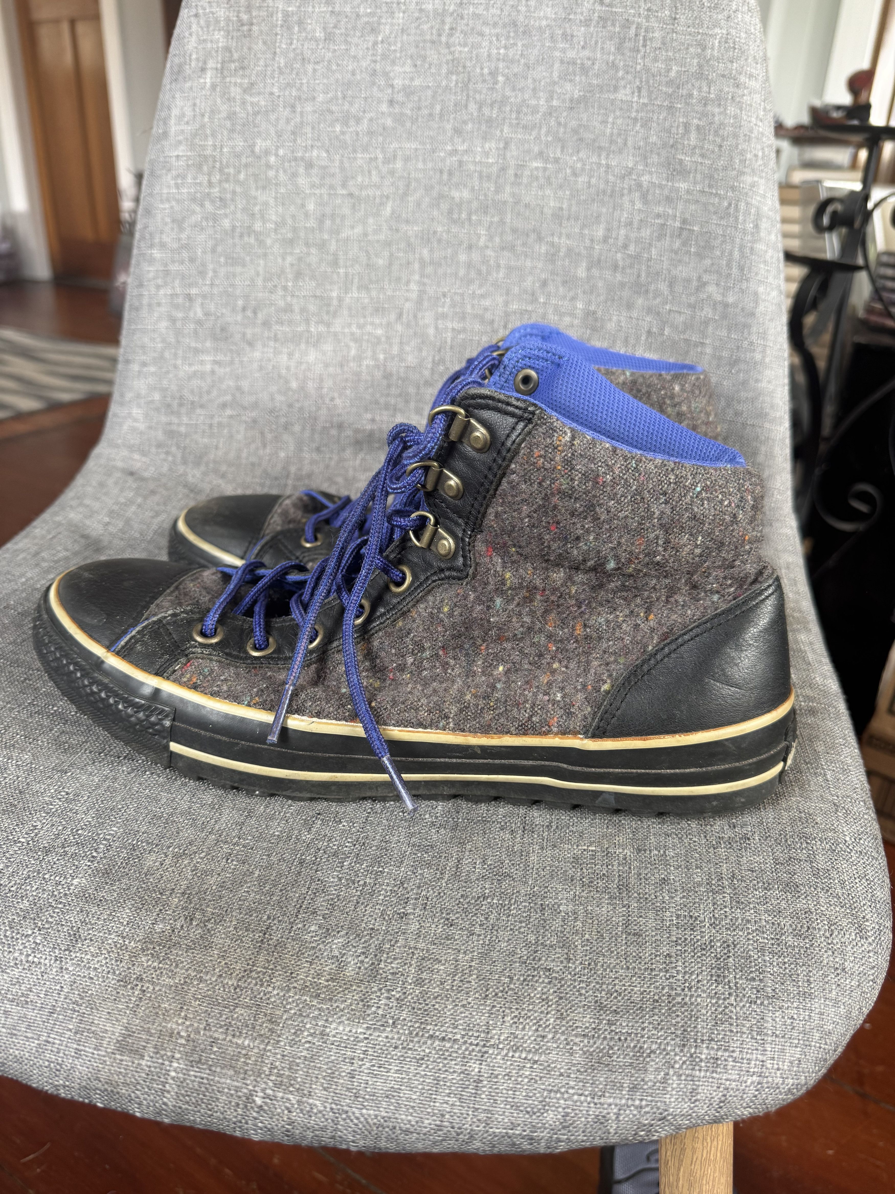 Converse Converse Japan 2010 Grunge MidArchive Wool/Leather Size US 10.5 / EU 43-44 - 4 Thumbnail
