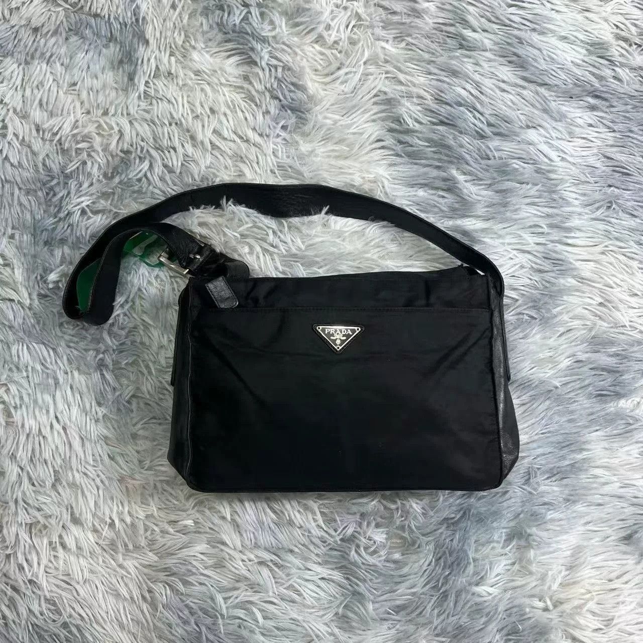 Prada Prada Triangle Logo Shoulder Bag Size 30 - 1 Thumbnail