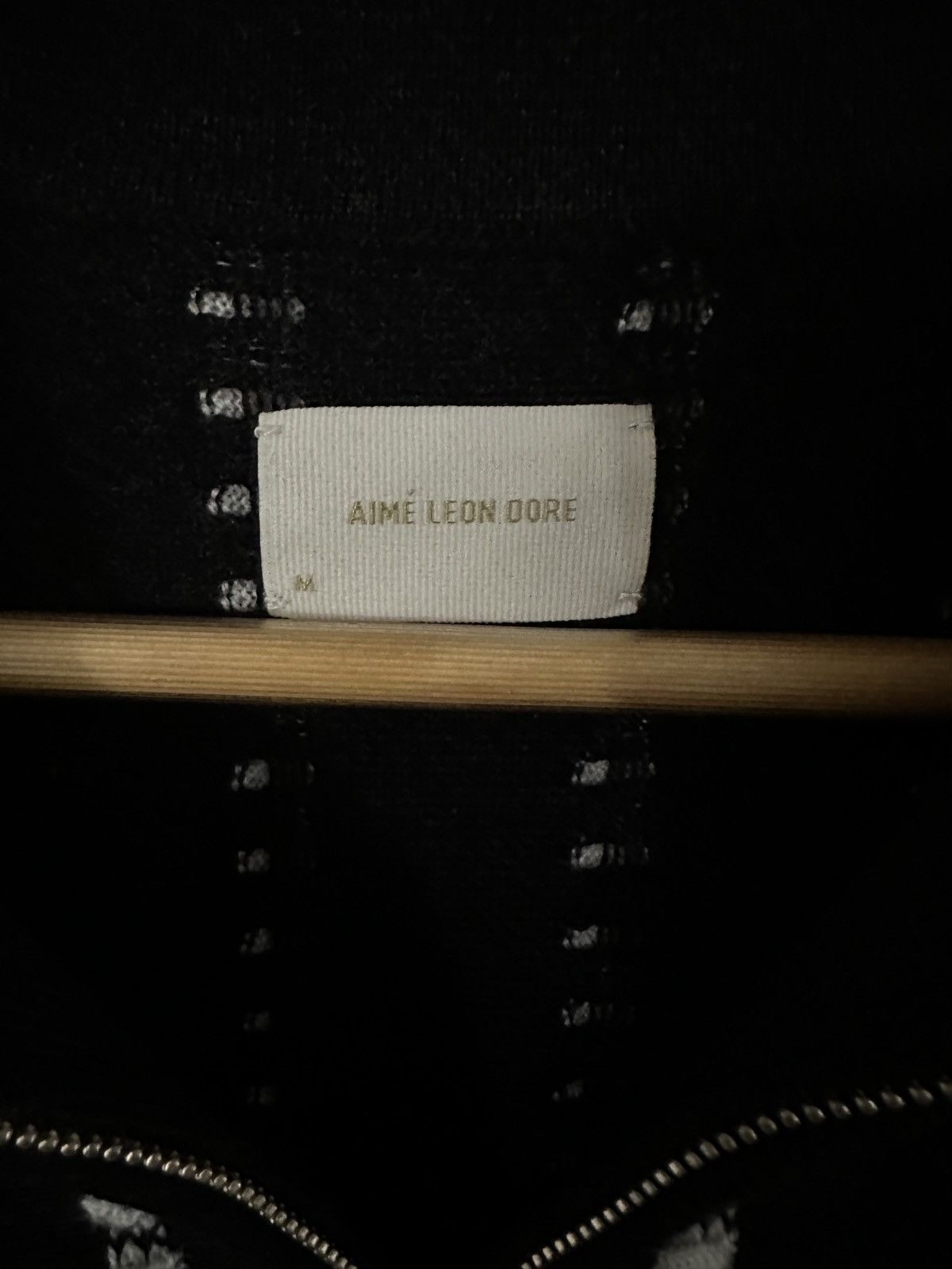 Aime Leon Dore Jacquard Stripe Polo zip up Cardigan Size US M / EU 48-50 / 2 - 3 Thumbnail