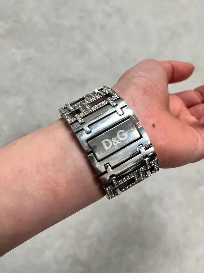 Dolce & Gabbana 2000s Dolce & Gabbana Labyrinth Pave Bracelet Watch Size ONE SIZE - 5 Thumbnail