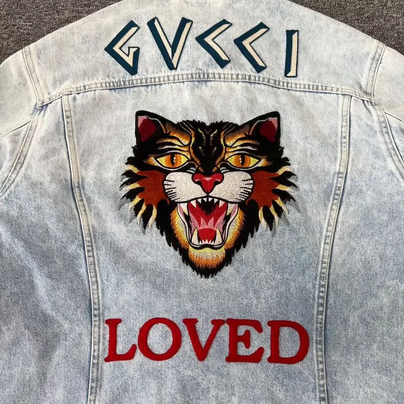 Gucci Gucci Tiger Washed Old Denim Jacket 2502-Nextarrow Size US M / EU 48-50 / 2 - 4 Thumbnail