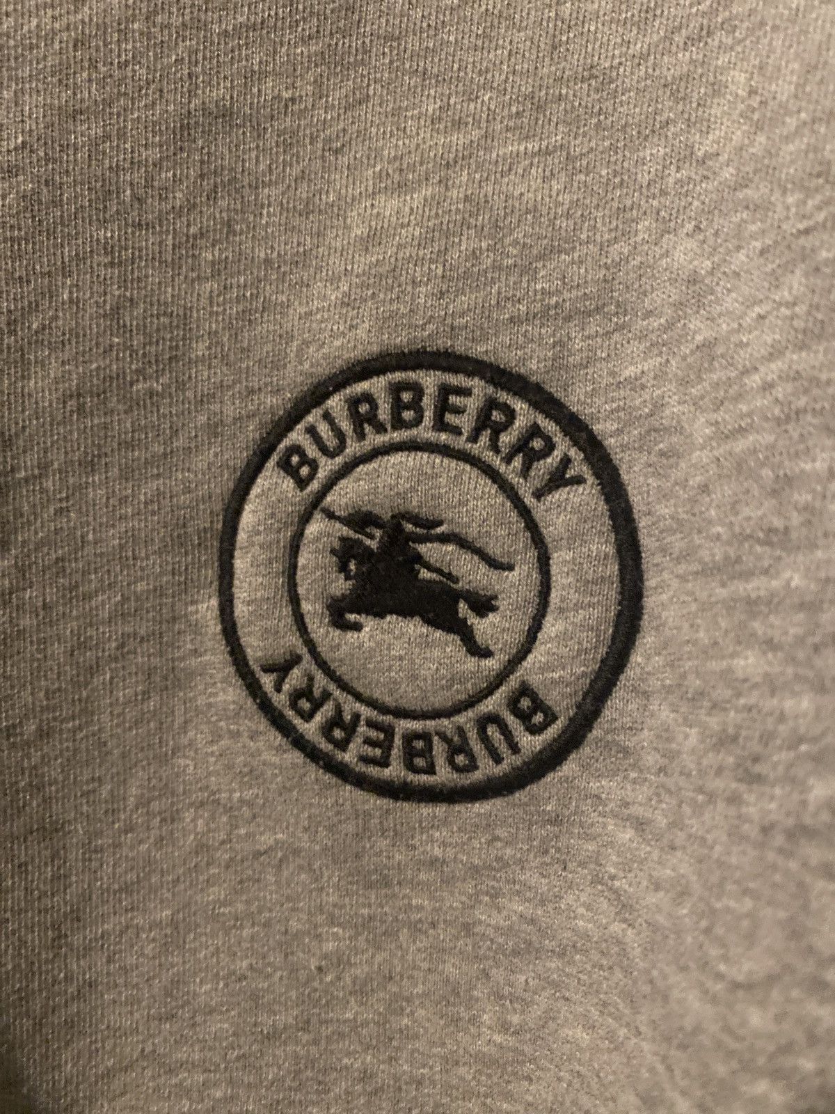 Burberry × Vintage Burberry Reyliegh Embroidered Logo Sweatshirt Size US L / EU 52-54 / 3 - 4 Thumbnail