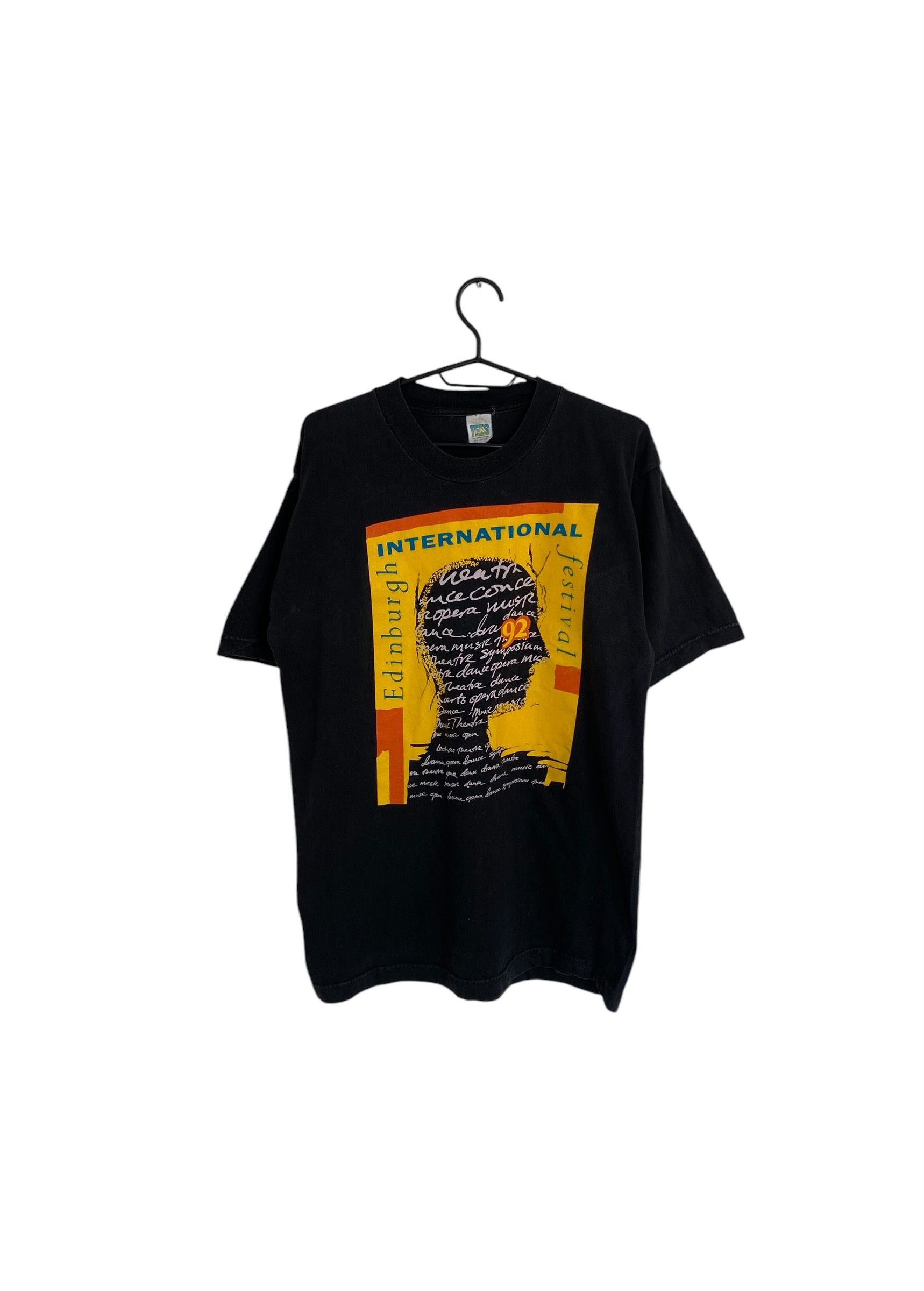 Vintage Edinburgh 92' Festival vintage tee Size US L / EU 52-54 / 3 - 1 Thumbnail