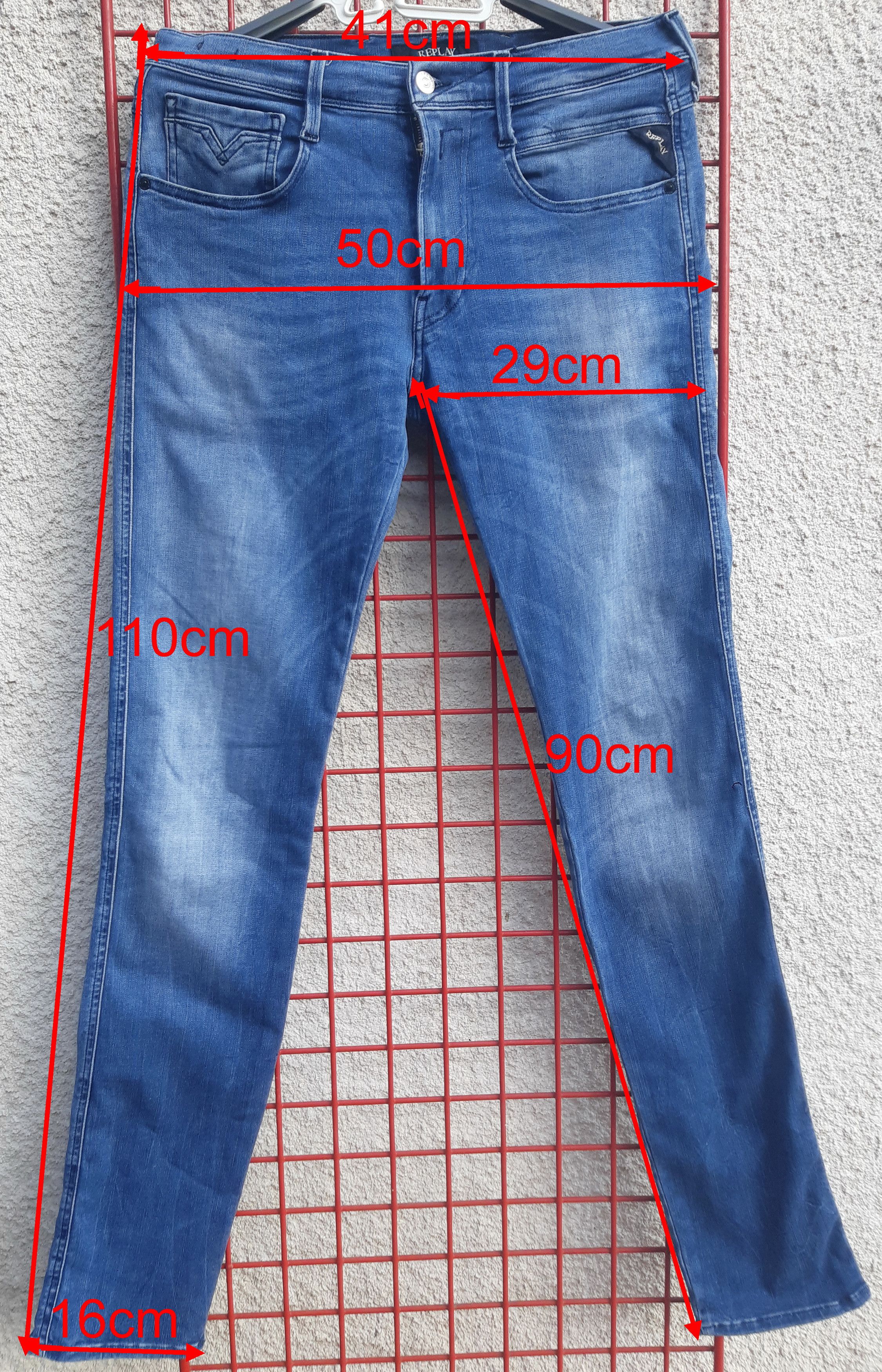 Replay REPLAY Anbass W31/L34 Tunisia Denim Size US 31 - 8 Thumbnail