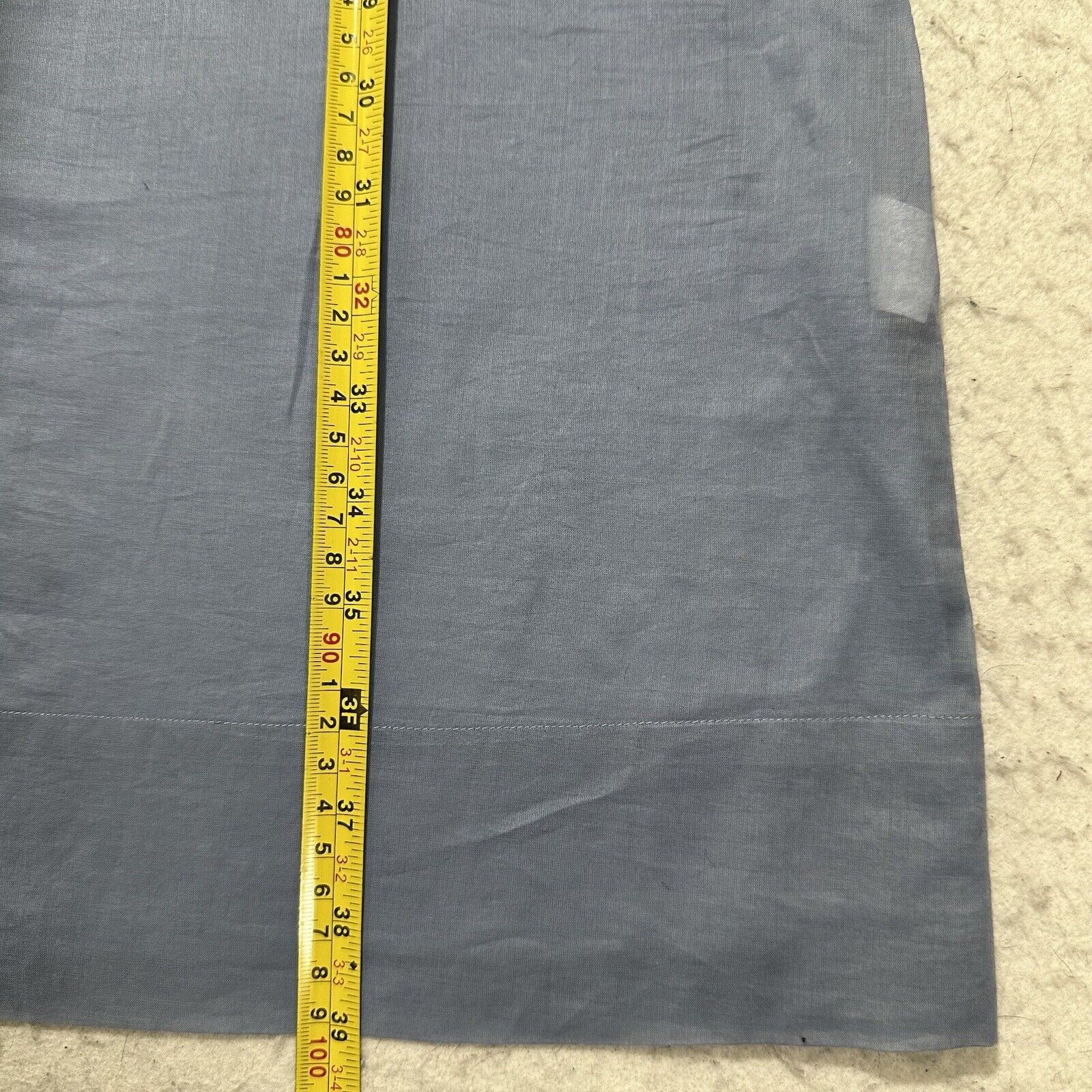 Other Talbots 4 Light Blue Ruffle Cotton Dress With Belt Size S / US 4 / IT 40 - 12 Thumbnail