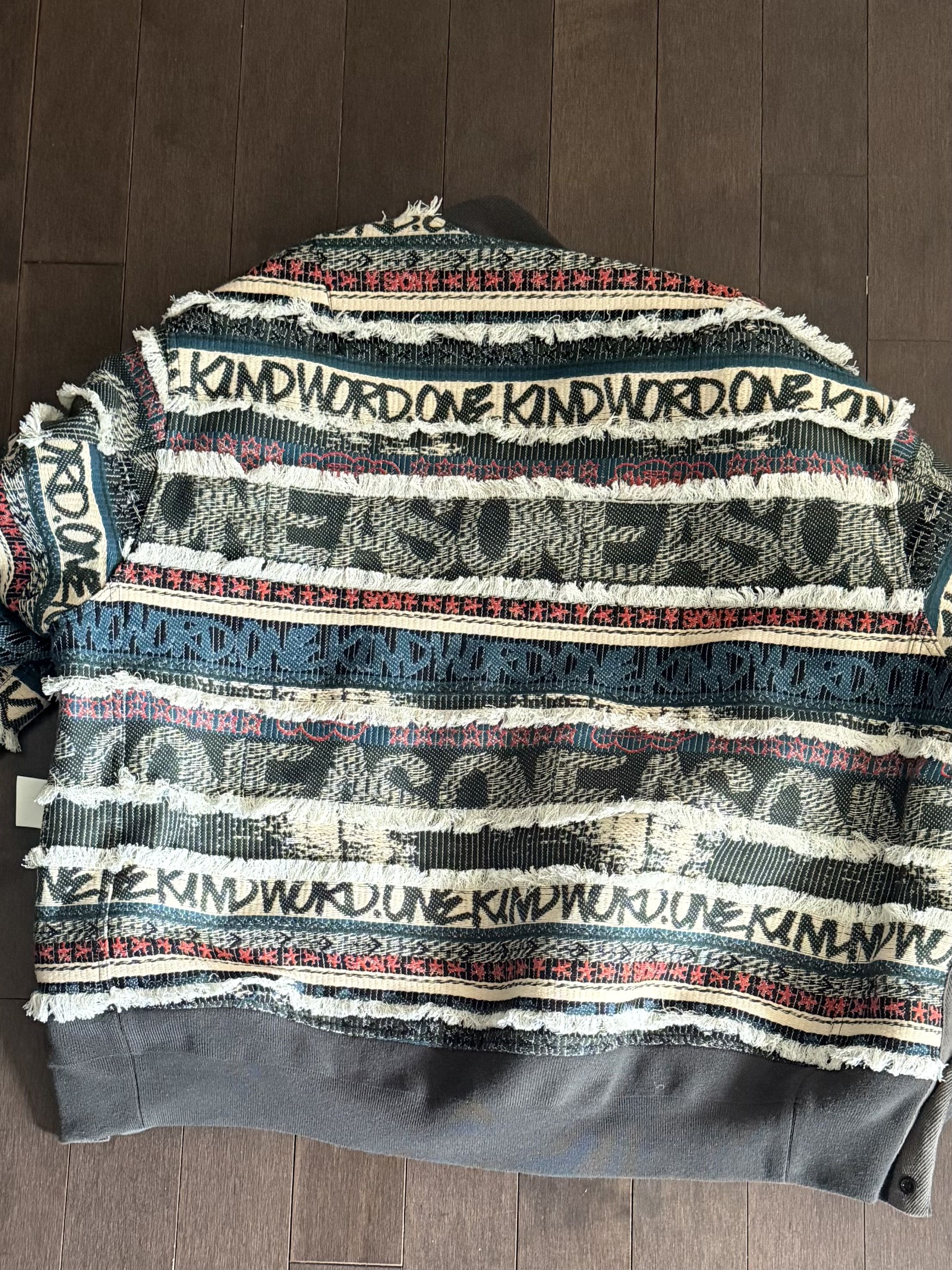 Sacai Eric Haze Jacquard Denim Jacket / Bomber w/ Tags Size US M / EU 48-50 / 2 - 6 Thumbnail