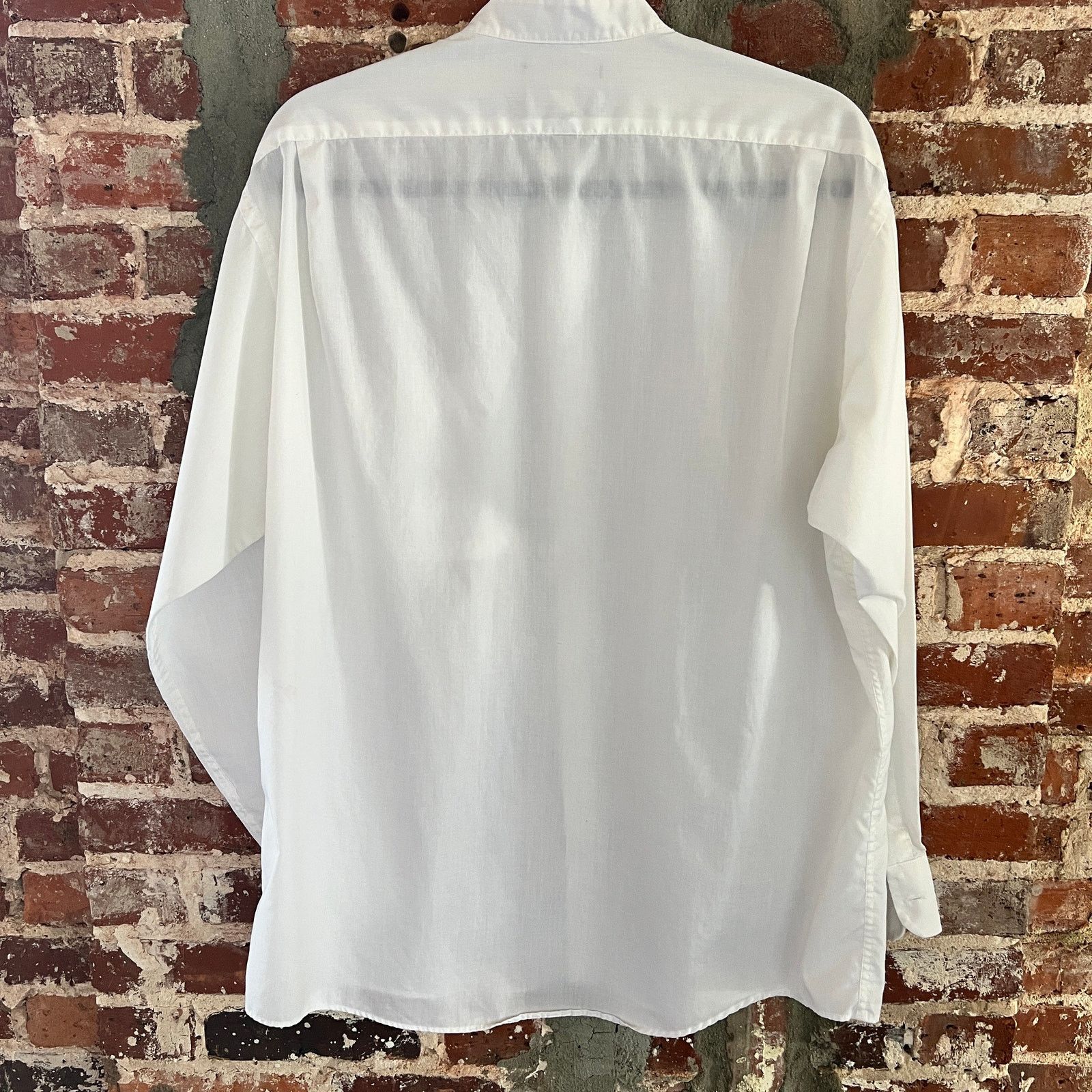 Arrow VTG Arrow Collarless Grandad USA White Shirt 15.5. 32/33 Size US M / EU 48-50 / 2 - 4 Thumbnail