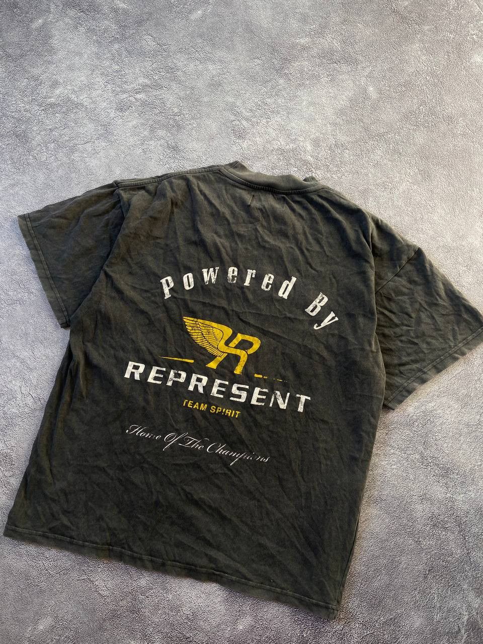 Represent Clo. Represent Team Spirit Vintage Grey Tee Size US M / EU 48-50 / 2 - 10 Thumbnail